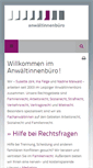 Mobile Screenshot of anwaeltinnenbuero-leipzig.de